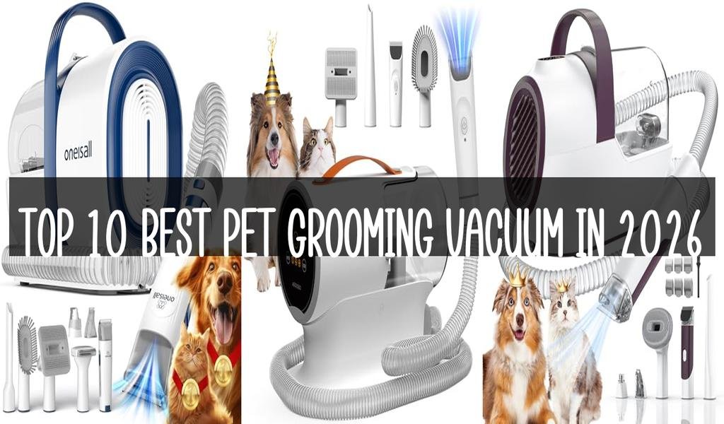 Top 10 Best Pet Grooming Vacuum in 2026